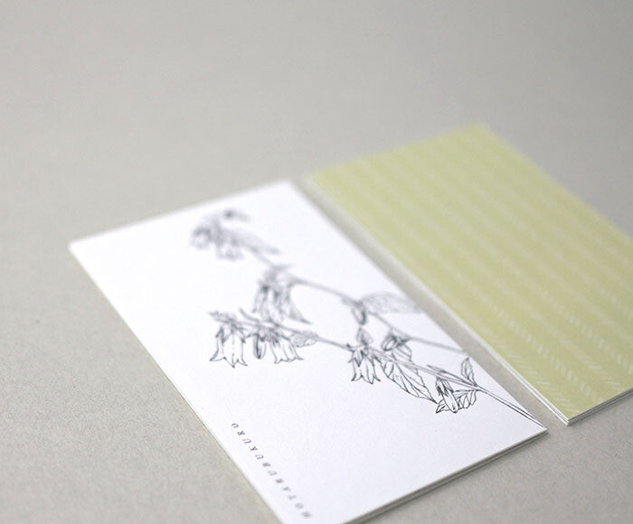 Mocolier簡約風留言卡—初夏野花 (10張)