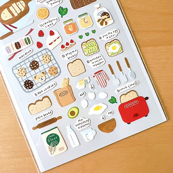 Suatelier貼紙—I Like Bread