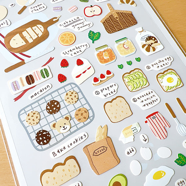 Suatelier貼紙—I Like Bread