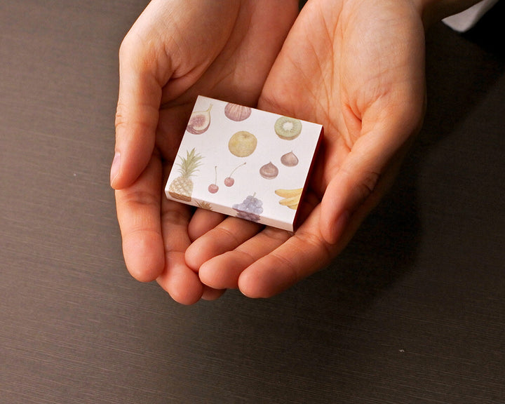 Mocolier圖鑑風留言卡—水果 (小,共20張)