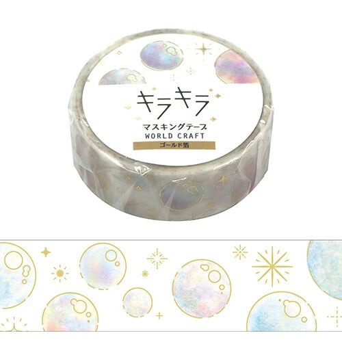 World Craft紙膠帶—彩色泡泡
