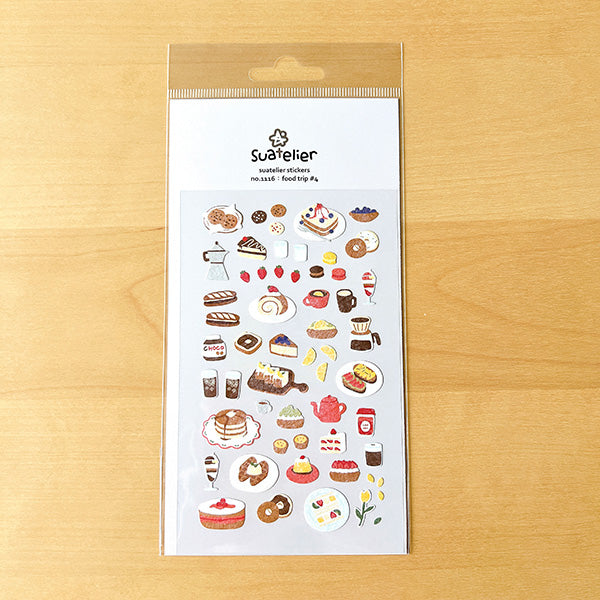 Suatelier貼紙—Food Trip