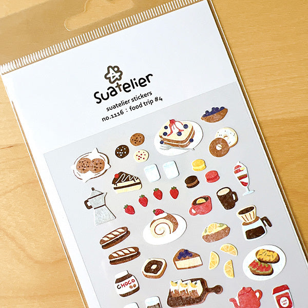 Suatelier貼紙—Food Trip