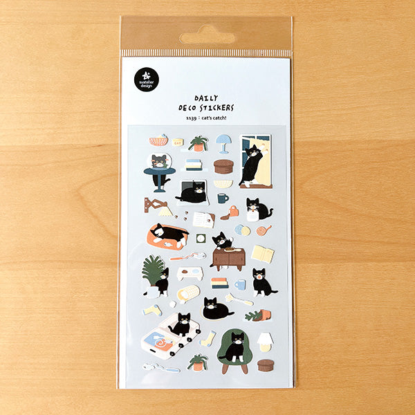Suatelier貼紙—Cat's Catch