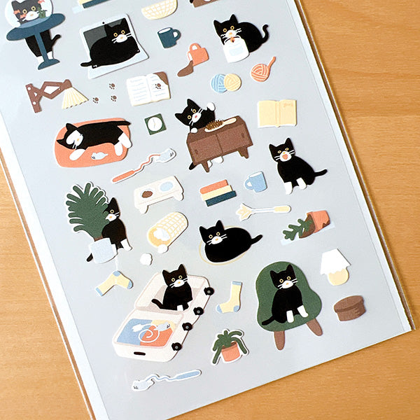 Suatelier貼紙—Cat's Catch