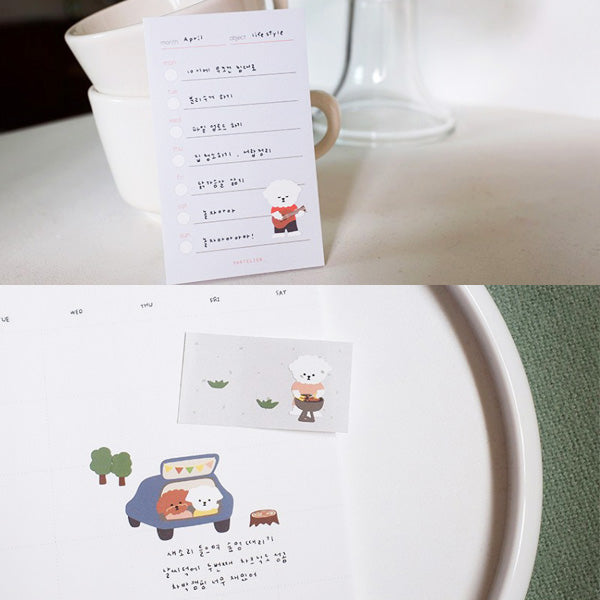 Suatelier貼紙—Let's Go Camping