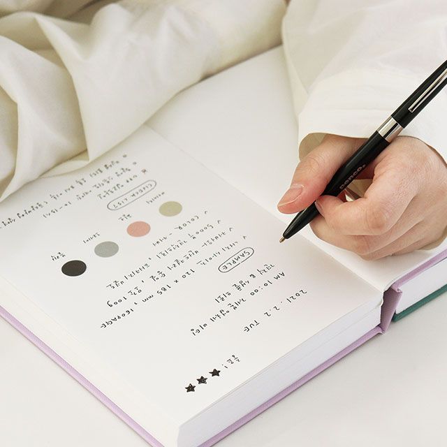 韓國Indigo PRISM 280頁B6精裝無地筆記本—3色可選