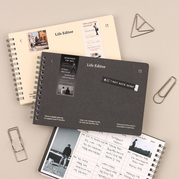 Life Editor無時效半年手帳 (共4色可選)