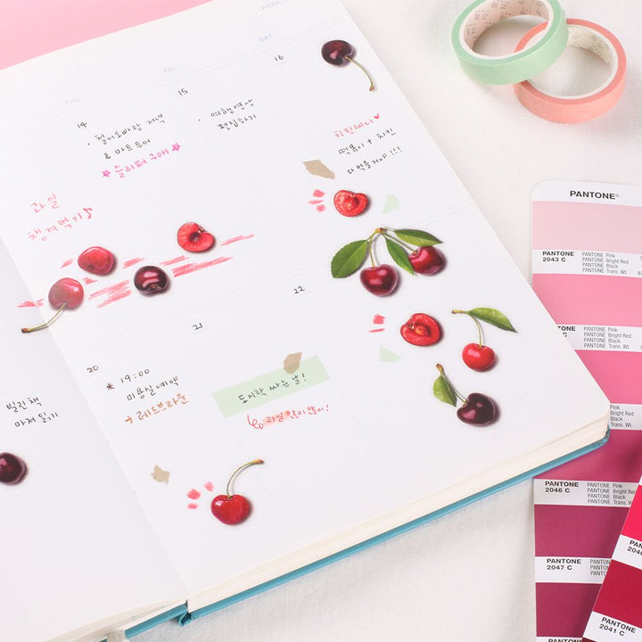 韓國Appree寫實風水果貼紙—車厘子