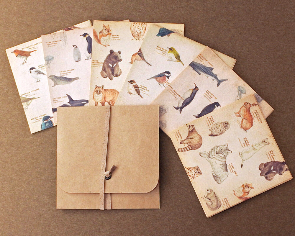 Mocolier便條紙套裝—動物組合 (24枚)