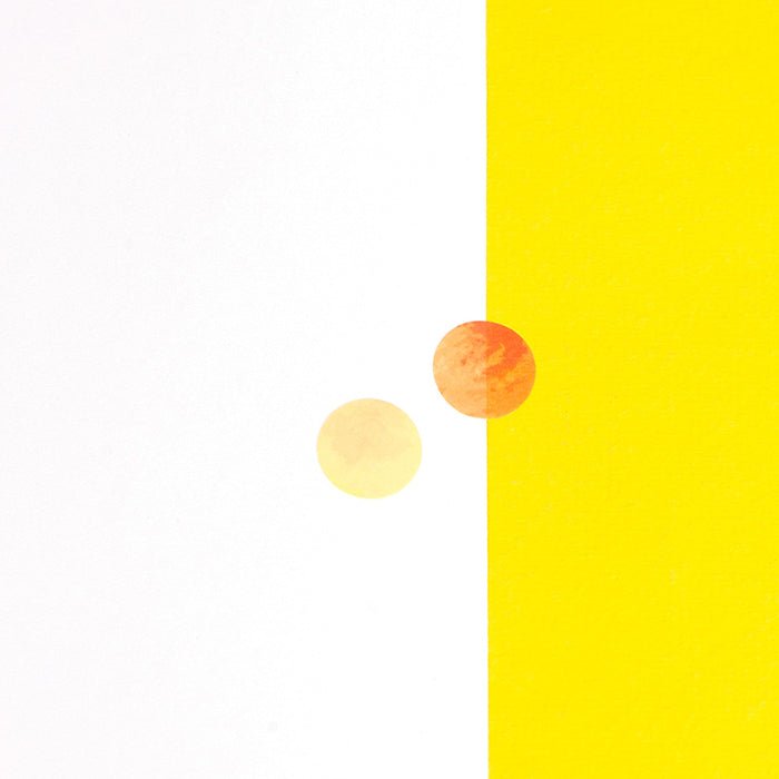 半透明圓點貼紙—Sunrise Sea v.2 (一包六張)