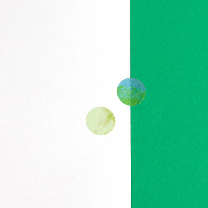 半透明圓點貼紙—Day Sea v.2 (一包六張)