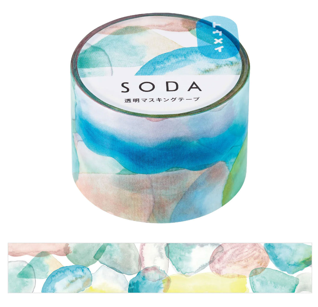 HITOTOKI SODA紙膠帶—Watercolor
