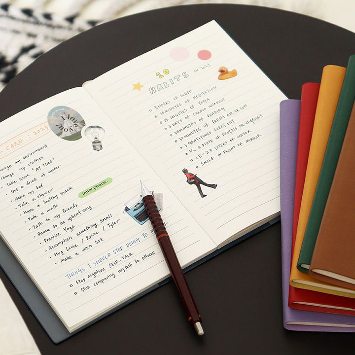 韓國Indigo Official B6 Line Note橫間筆記本 (6色可選)