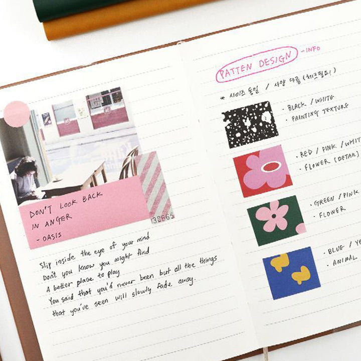 韓國Indigo Official B6 Line Note橫間筆記本 (6色可選)