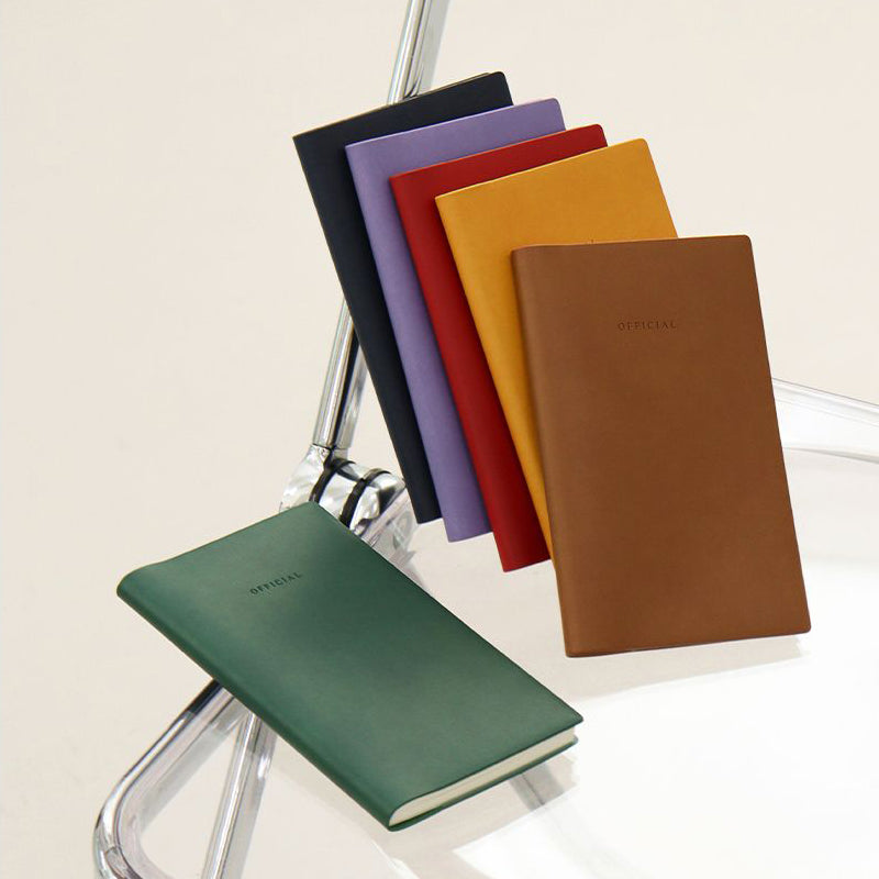 韓國Indigo Official Slim Line Note橫間筆記本 (6色可選)