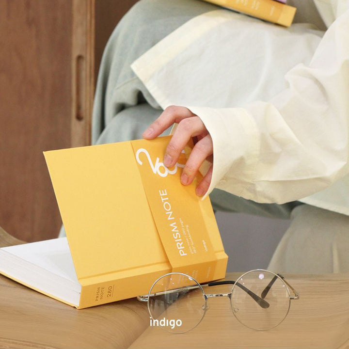 韓國Indigo PRISM 280頁B6精裝無地筆記本—3色可選
