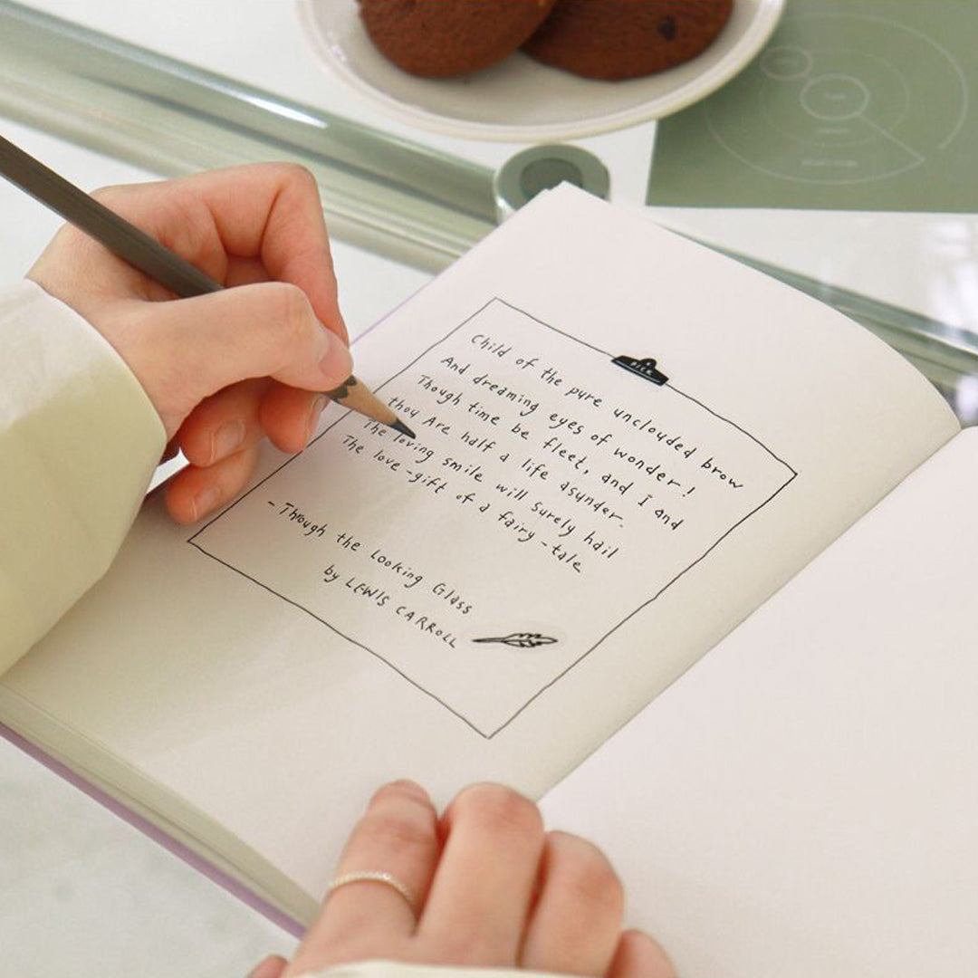 韓國Indigo PRISM 280頁B6精裝無地筆記本—3色可選