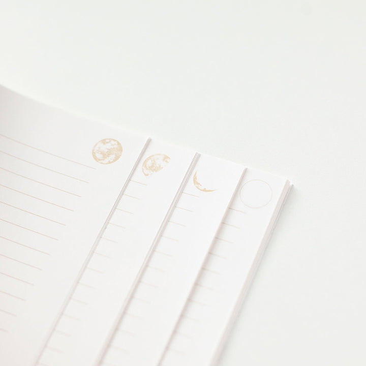 暦生活Sora A5星座 x 月亮筆記本—白色