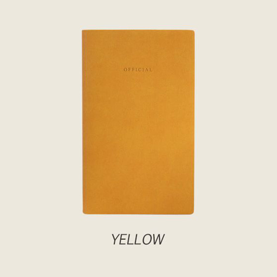 韓國Indigo Official Slim Line Note橫間筆記本 (6色可選)