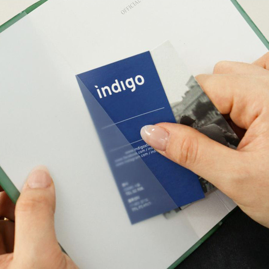 韓國Indigo Official Slim Line Note橫間筆記本 (6色可選)