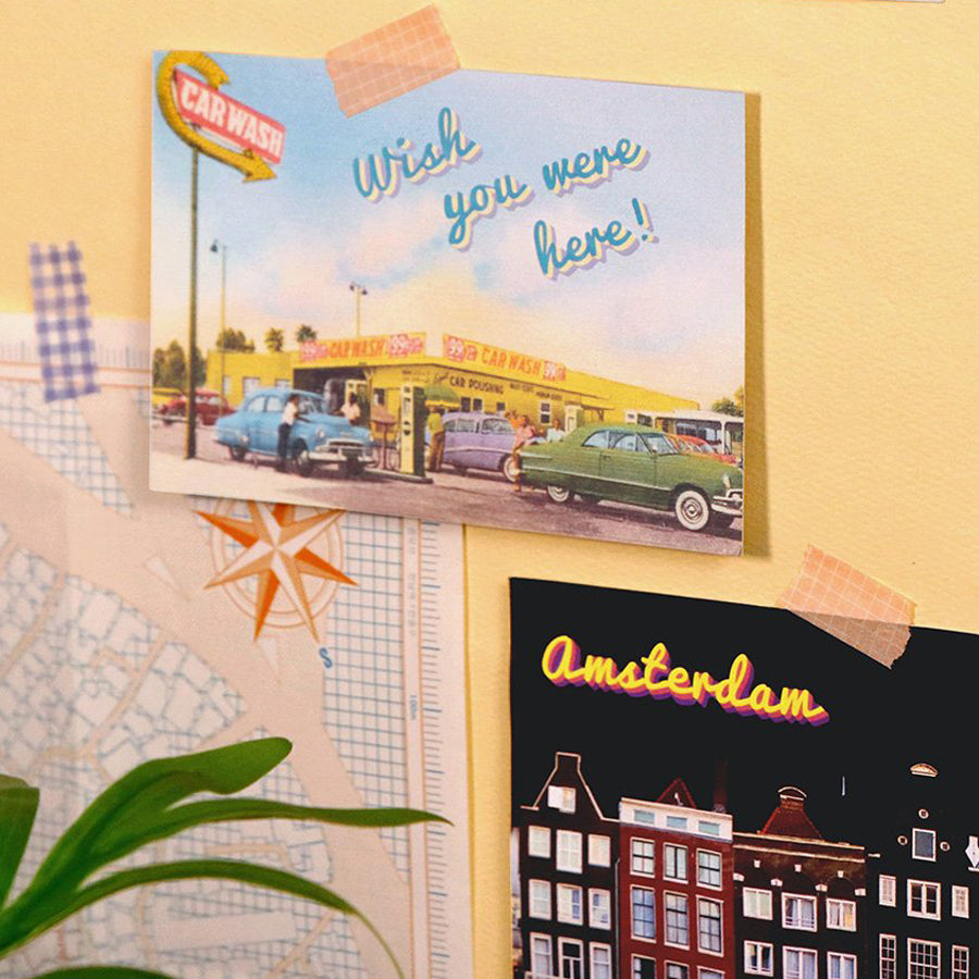 韓國Iconic雙色潦草字母+數字貼紙 (10張)