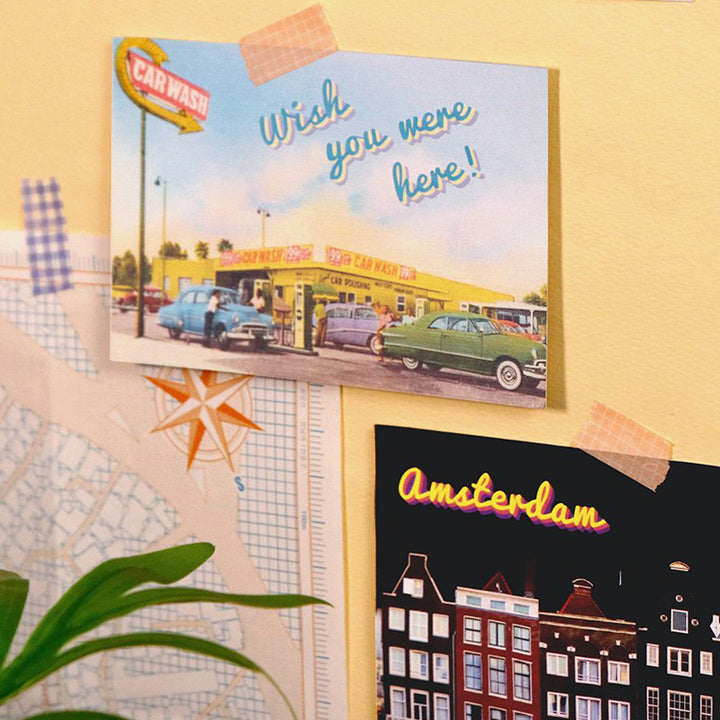 韓國Iconic雙色潦草字母+數字貼紙 (10張)