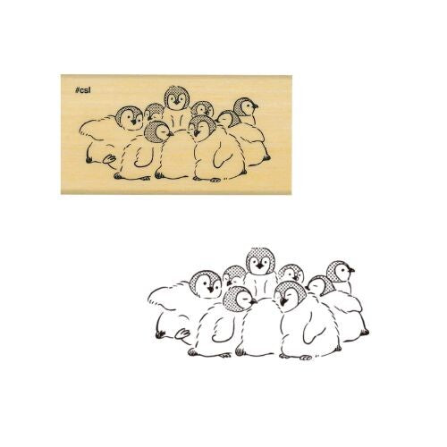 KODOMO NO KAO I Love Stamp印章—企鵝