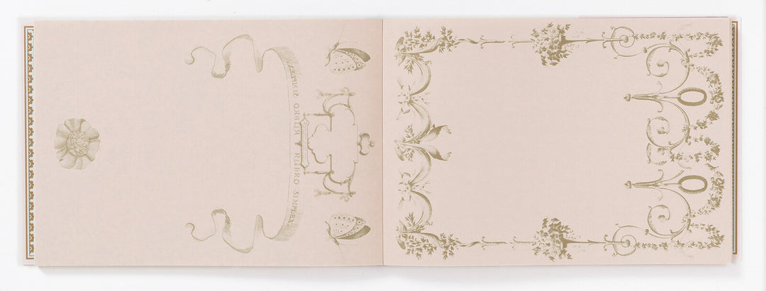 100枚Letter Book－西洋の美しい花