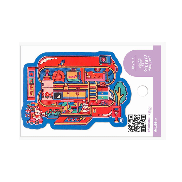 Frontier x 中村杏子 貼紙—2LDK公寓