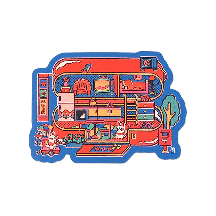Frontier x 中村杏子 貼紙—2LDK公寓