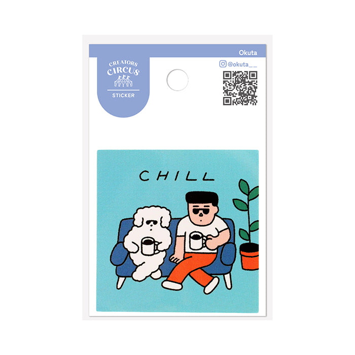 Frontier x Okuta貼紙—CHILL