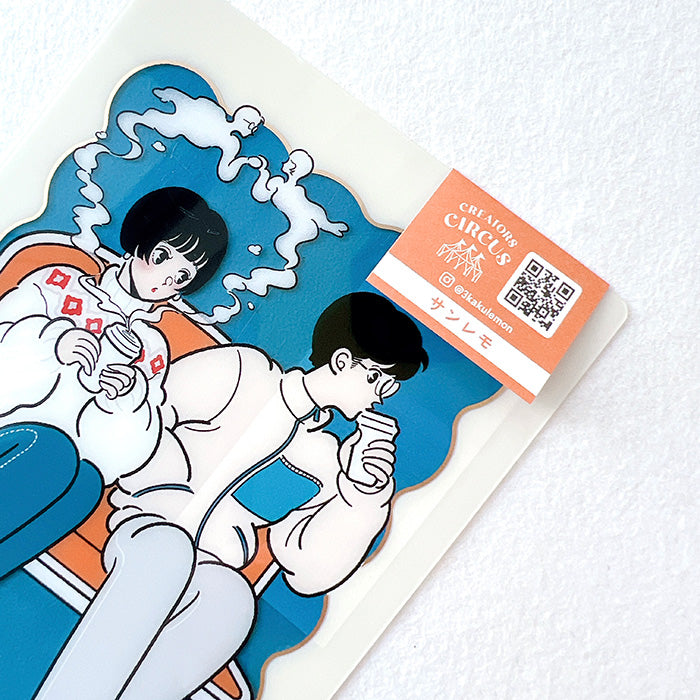 Frontier x SANLEMO 透明明信片