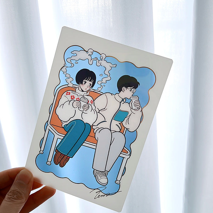 Frontier x SANLEMO 透明明信片