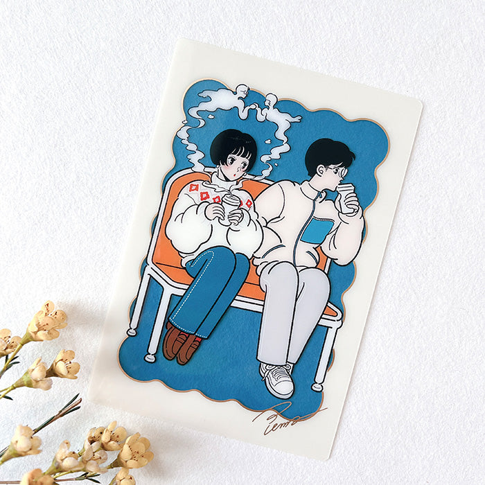 Frontier x SANLEMO 透明明信片