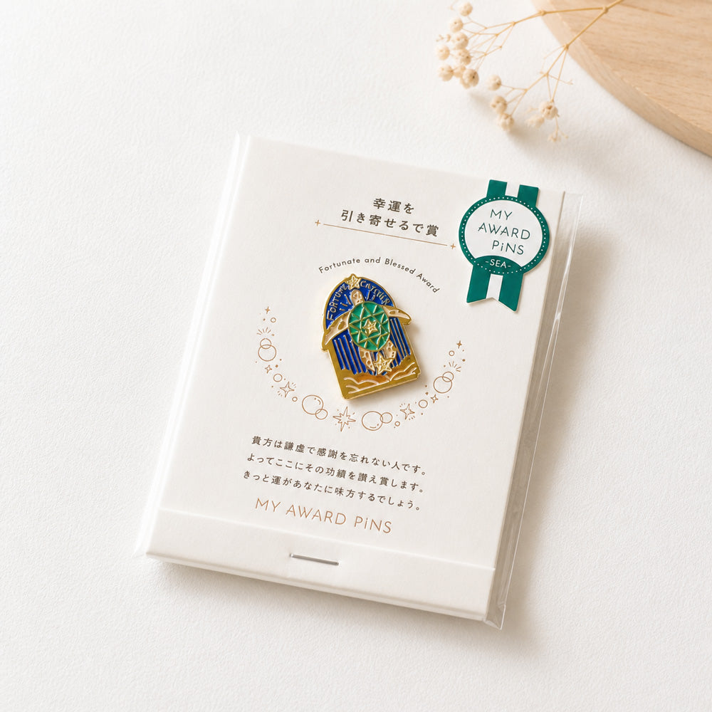 IROHA MY AWARD PIN 感謝襟章—FORTUNE