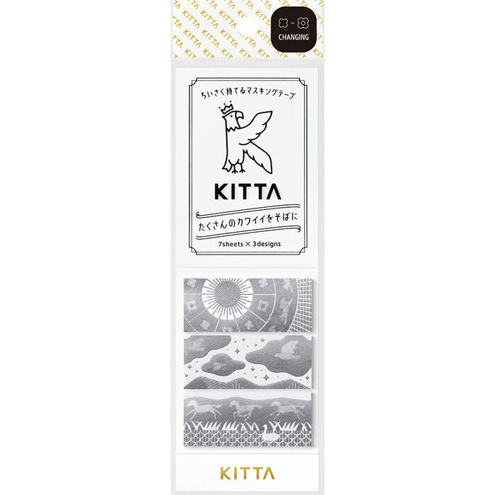 KING JIM KITTA Special便攜銀箔紙膠帶—大自然 (KITPP005)