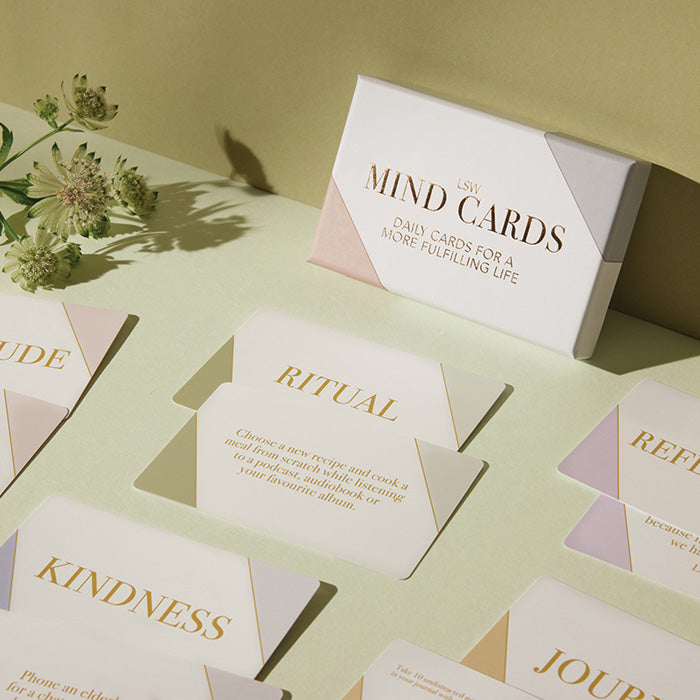 Mind Cards: Wellbeing Cards, Self Care And Wellness Gift