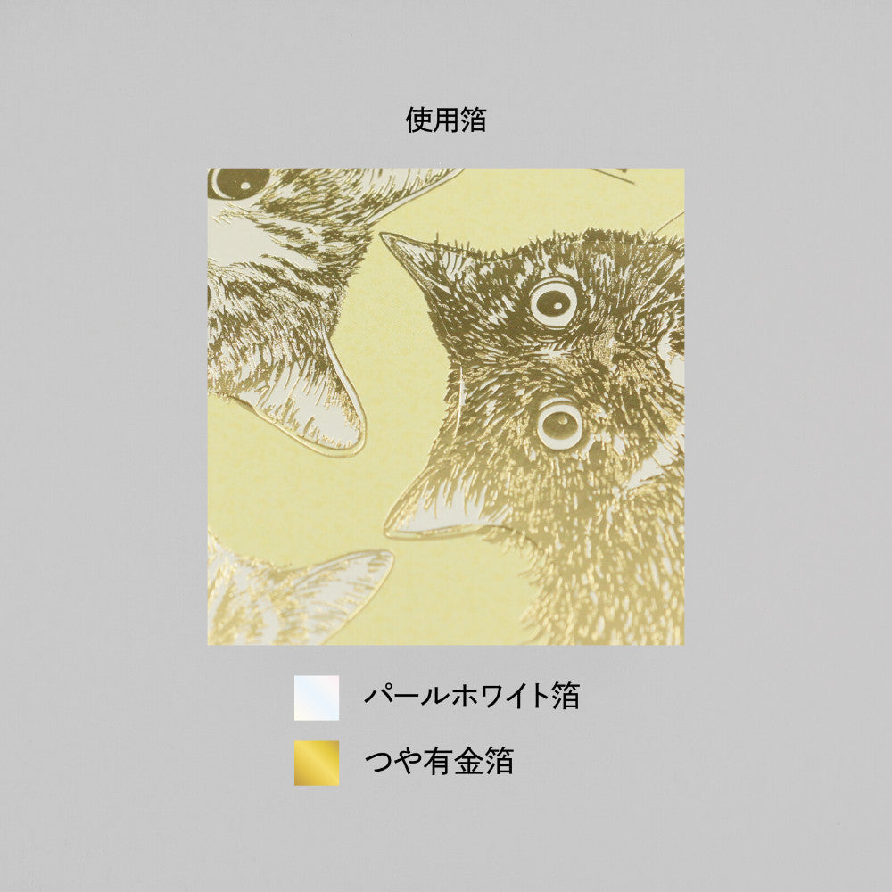 ROKKAKU × 365Cat.Art 貓咪燙金B6筆記本