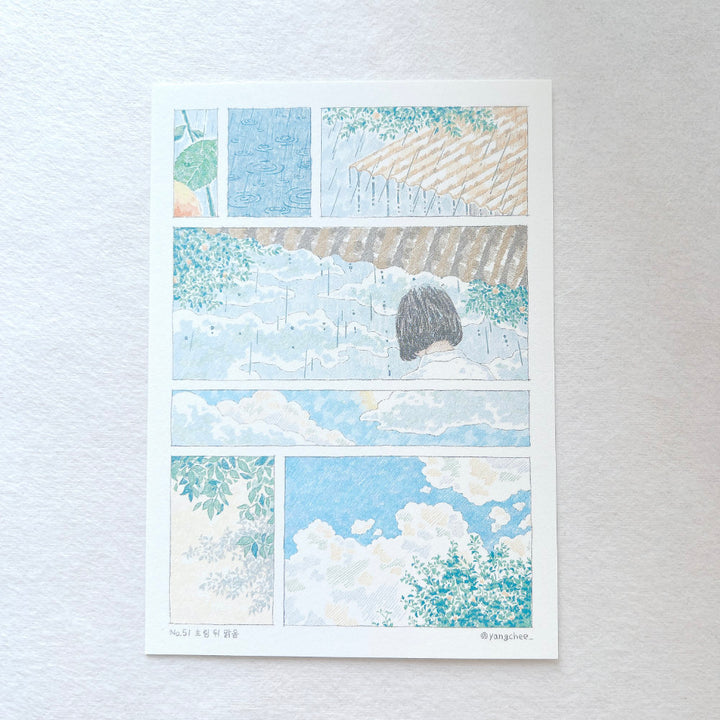 Yangchee明信片－雨後晴天