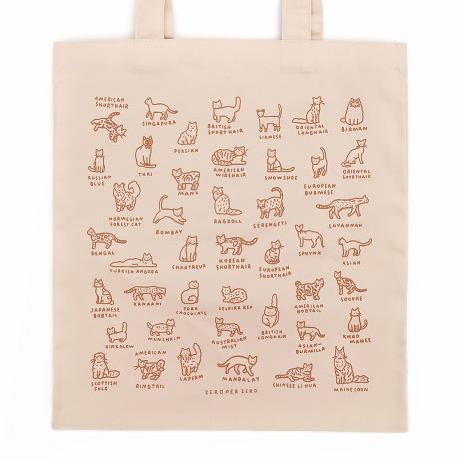 ZERO PER ZERO Tote Bag—貓貓圖鑑