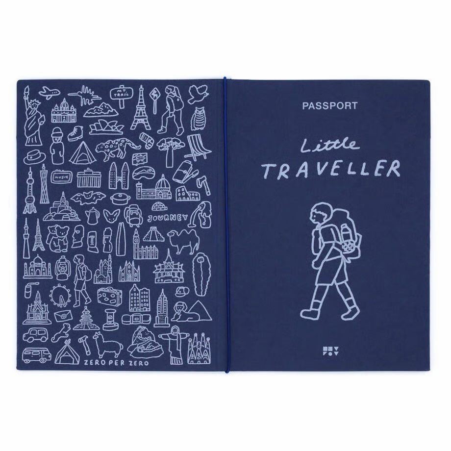 ZERO PER ZERO護照套—旅行者
