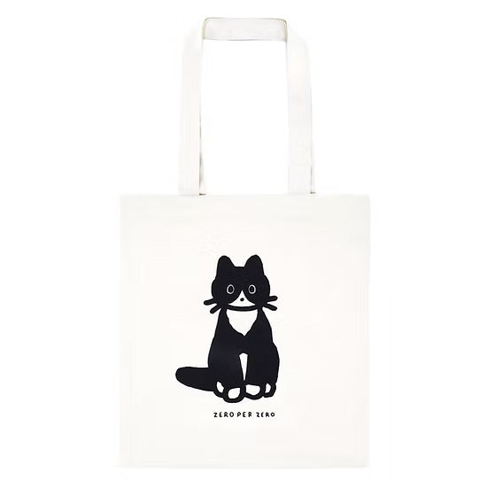 ZERO PER ZERO Tote Bag—賓士貓