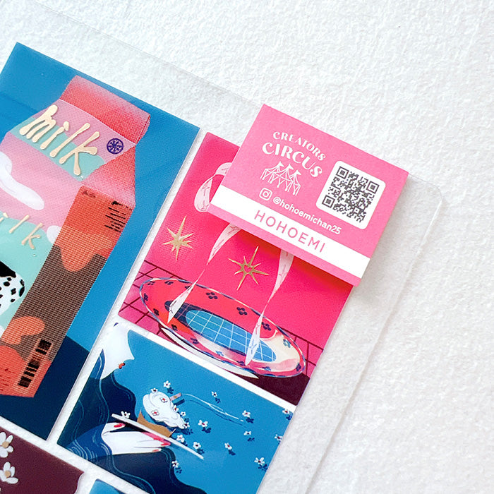 Frontier x HOHOEMI 透明明信片