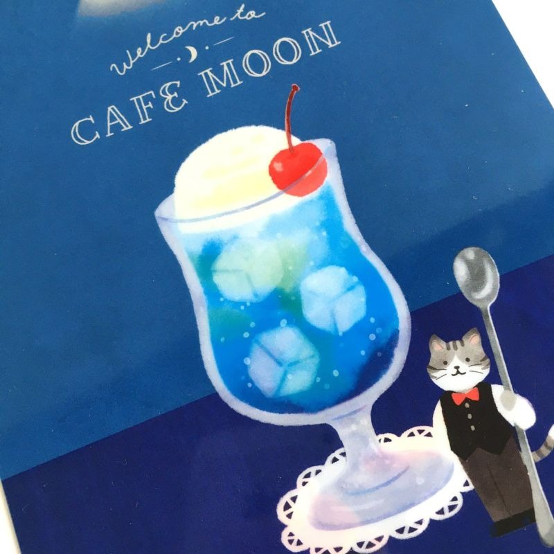 古川紙工Cafe Moon A5文件夾—貓咪 x 忌廉梳打